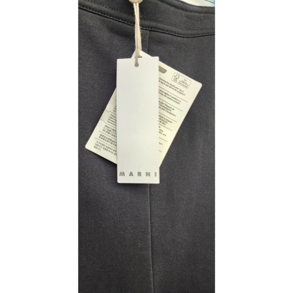 NWT New Marni Long Fluted Maxi Tulip Jogger Style Fleece Lined Skirt Size 36 - Picture 5 of 9